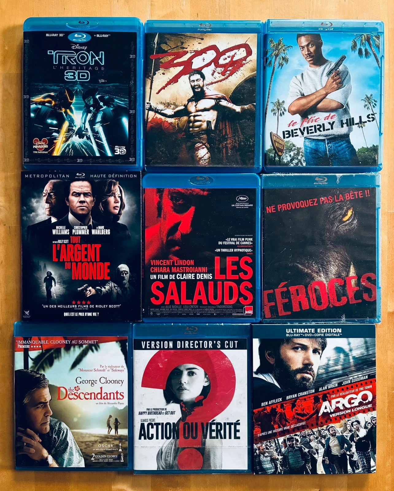 Lot 9 Blu-ray divers.